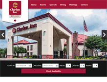 Tablet Screenshot of clarionpittsburgh.com